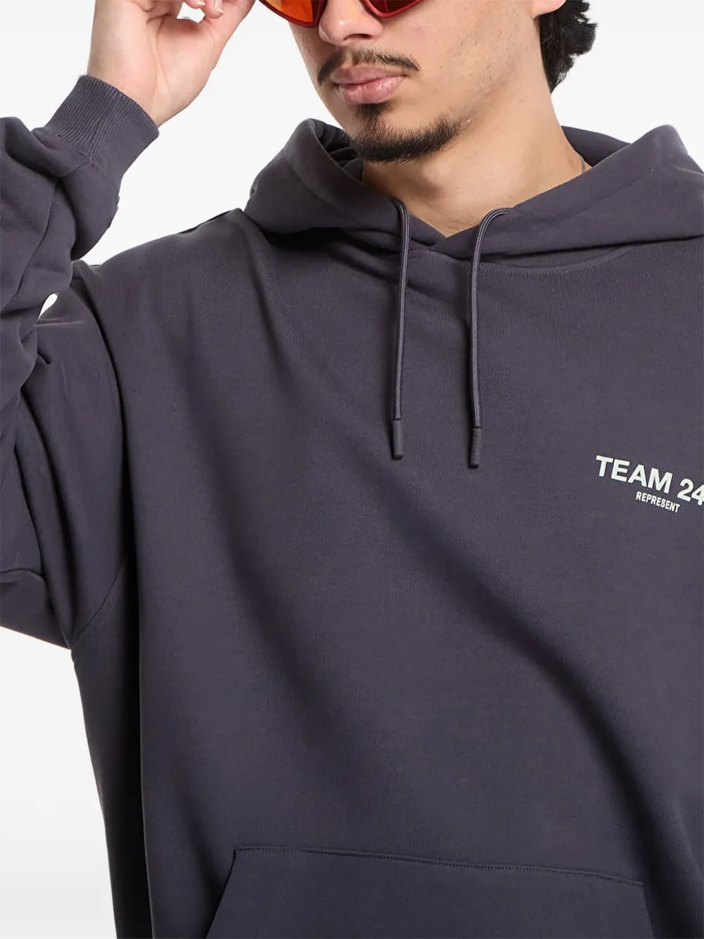 Represent Team 247 hoodie met logoprint Grijs