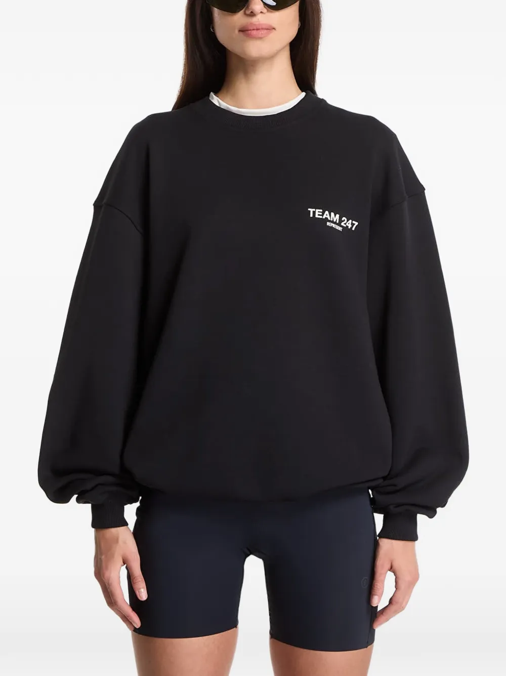 Represent 247 Team oversized trui Zwart