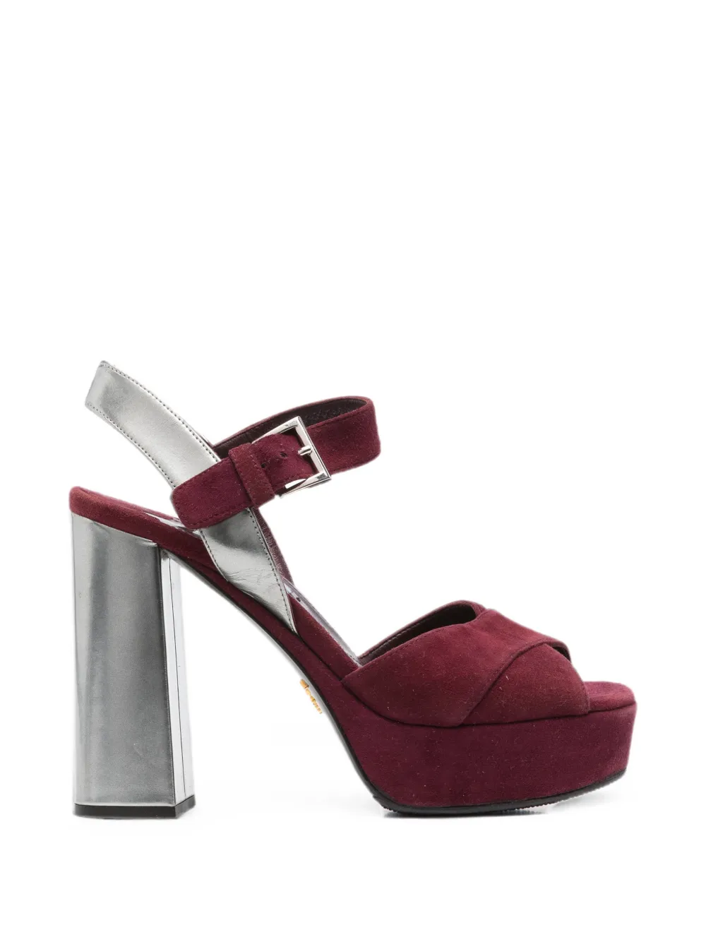 Prada Pre-Owned 2000s cross-straps sandals - Rot