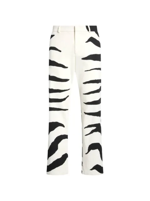 Moschino heavyweight printed cotton pants