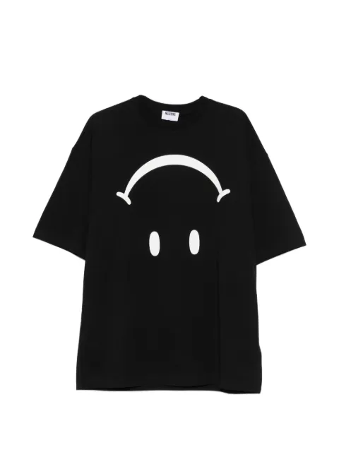 Moschino x Smiley logo-print T-shirt