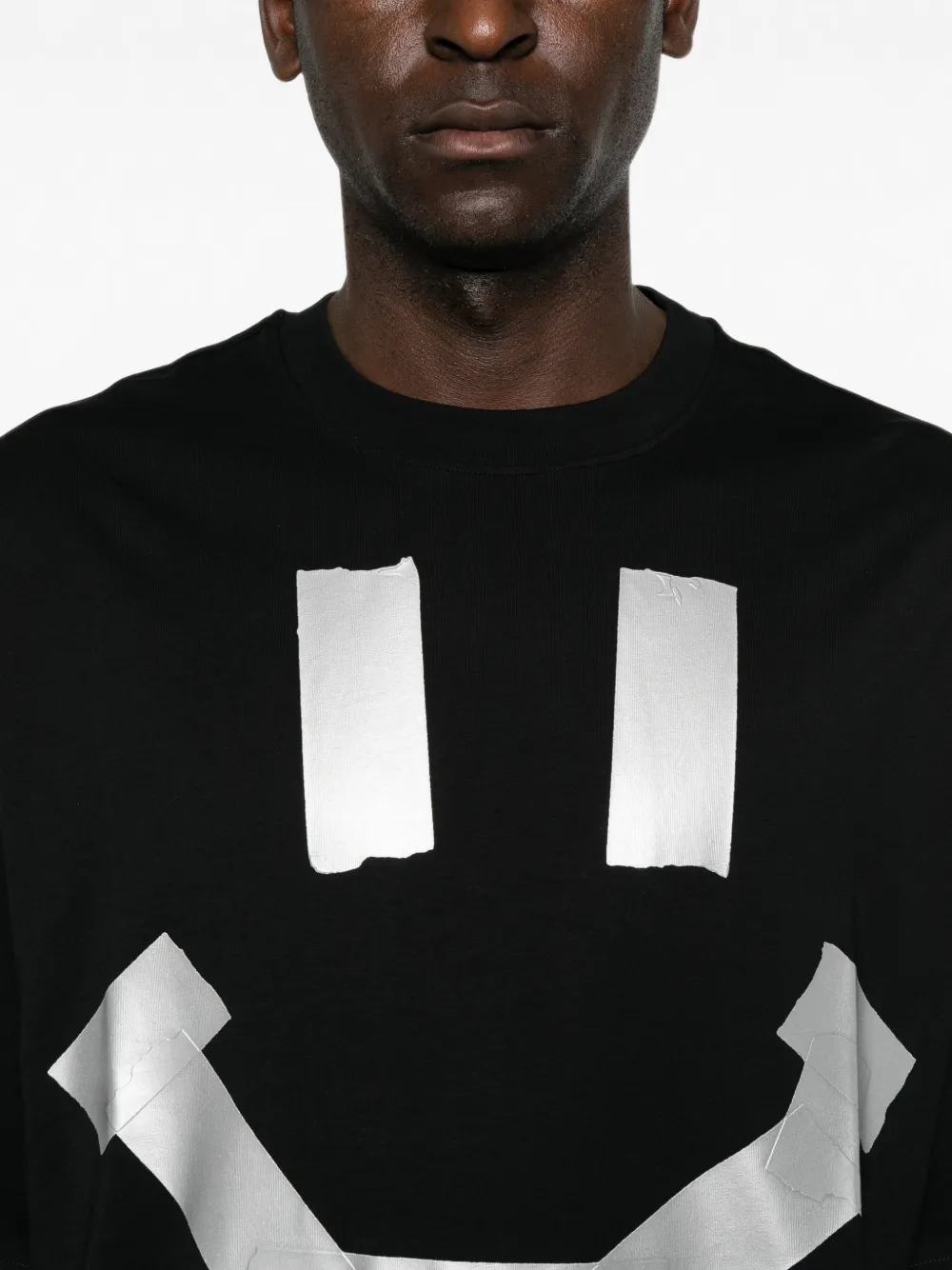Moschino T-shirt met print Zwart