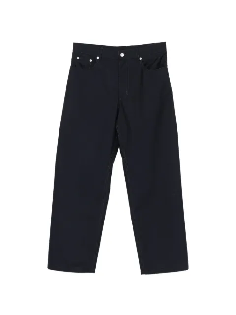 Moschino belt-loop pocket trousers