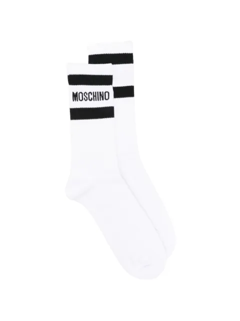 Moschino logo-detail socks