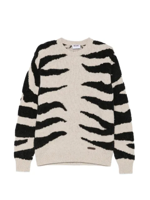 Moschino tiger-pattern sweater