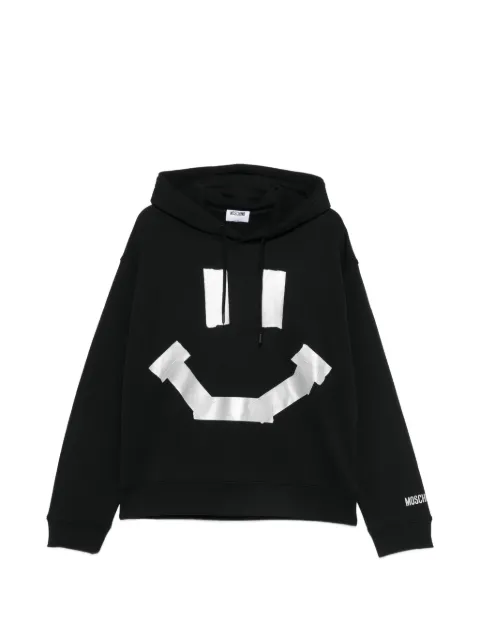 Moschino tape-motif hoodie