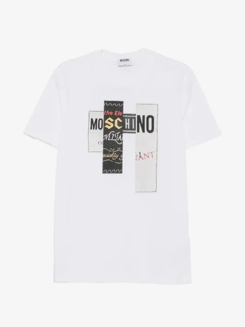 Moschino logo-print T-shirt