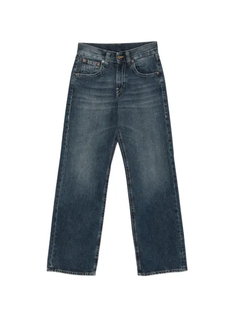6397 faded-effect straight-leg jeans