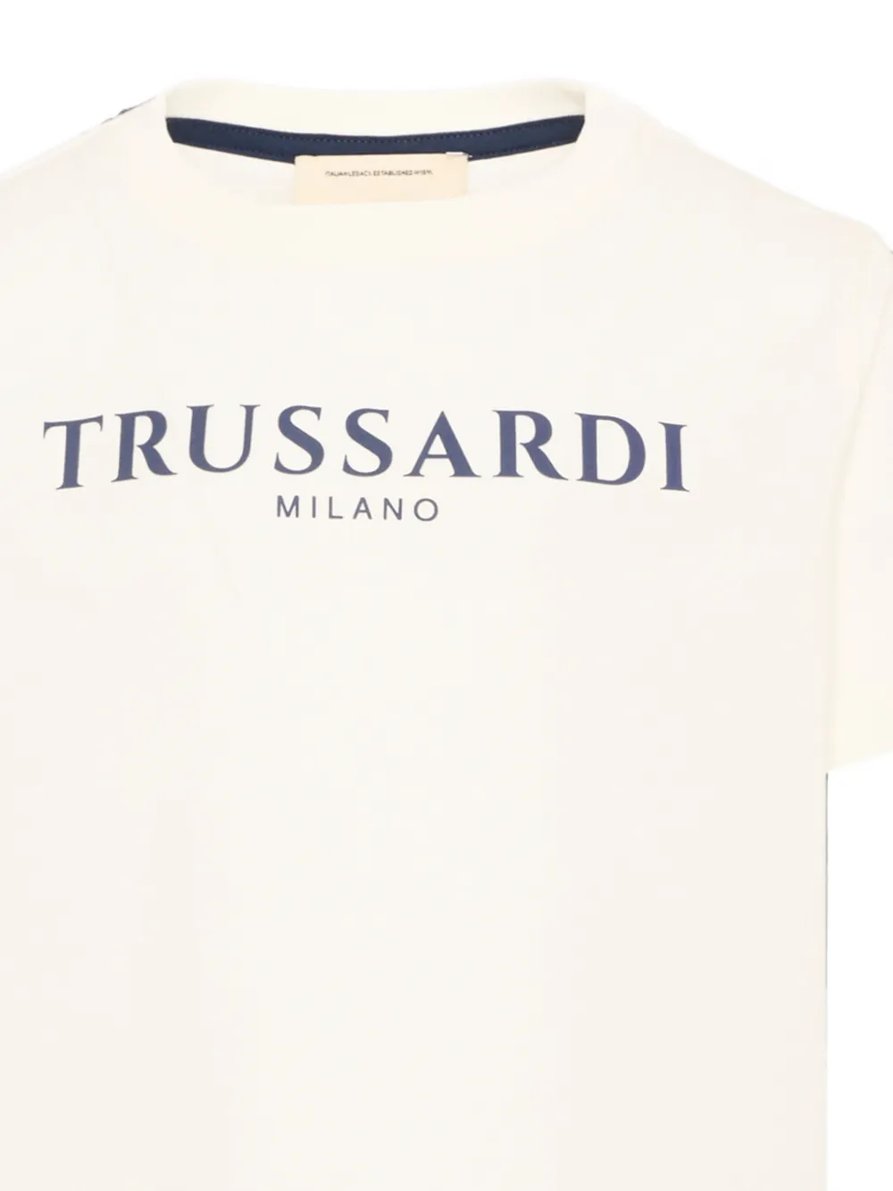 TRUSSARDI JUNIOR T-shirt met logoprint Beige