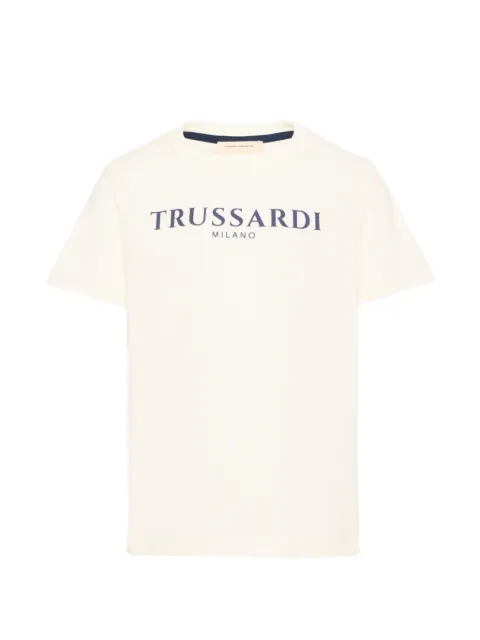 TRUSSARDI JUNIOR logo-print T-shirt
