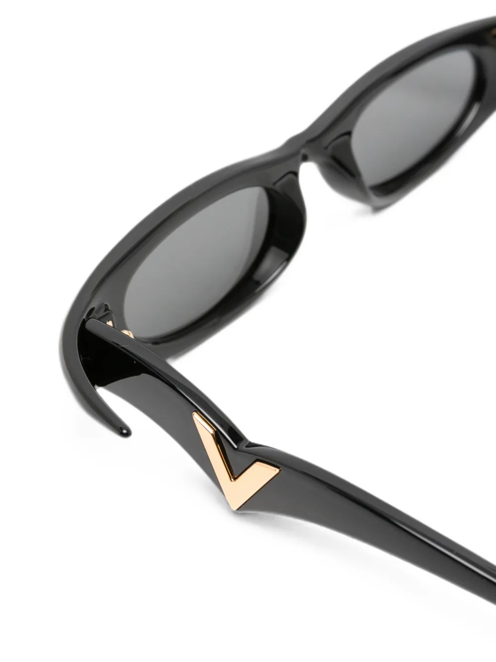 VALENTINO GARAVANI EYEWEAR VLogo zonnebril met cat-eye montuur Zwart