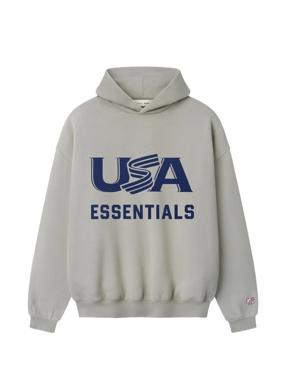 FEAR OF GOD ESSENTIALS logo-print hoodie