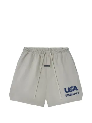 Fear Of God Essentials 1977 Shorts | Grey | FARFETCH
