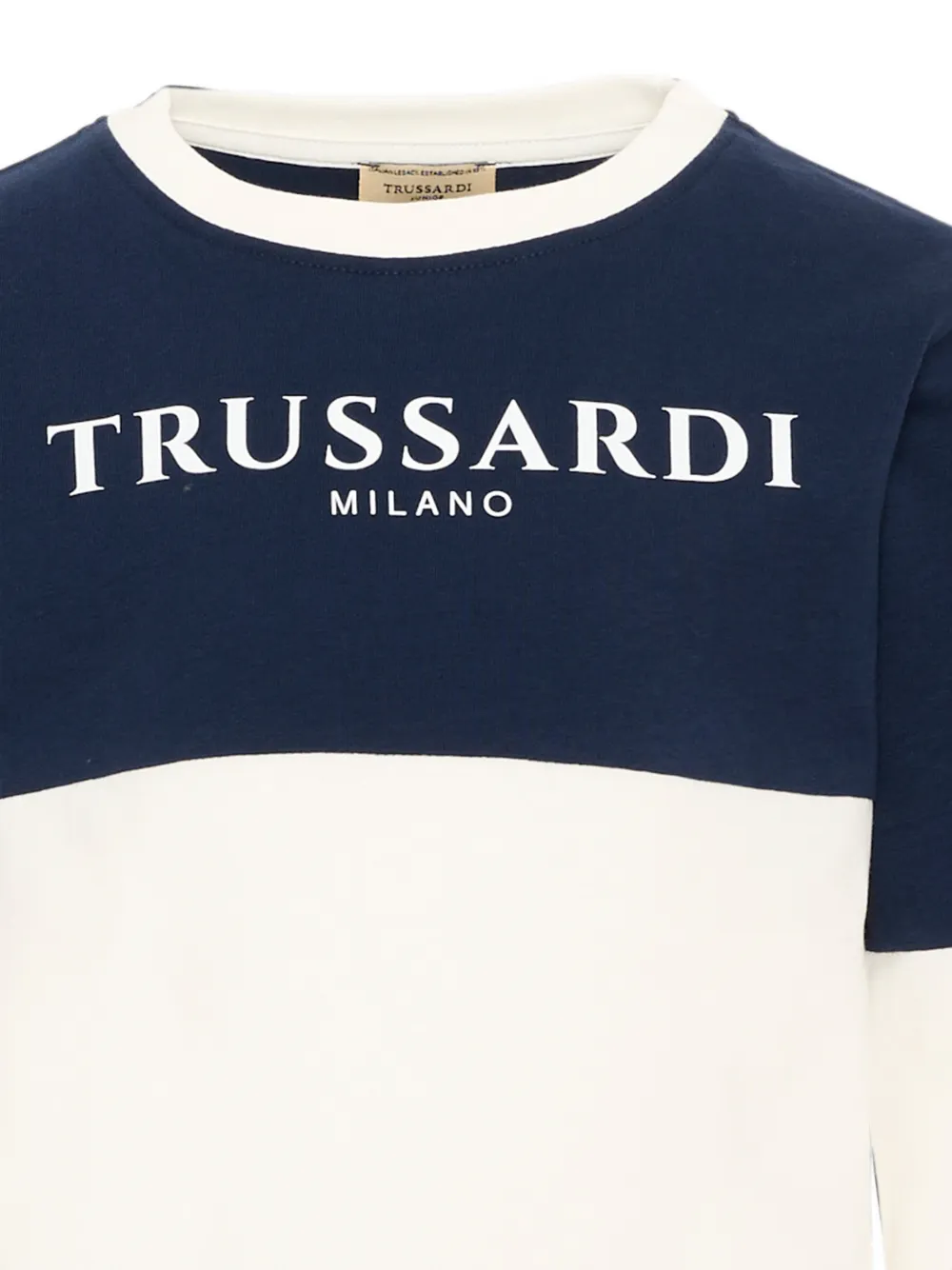 TRUSSARDI JUNIOR T-shirt met logoprint Beige