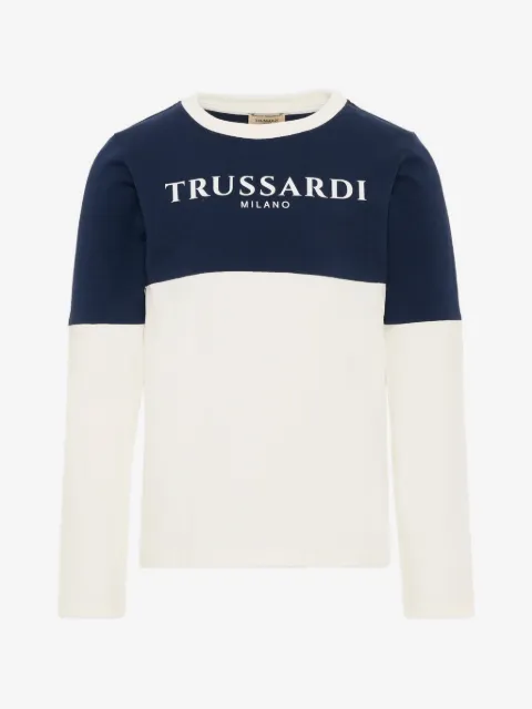 TRUSSARDI JUNIOR t-shirt à logo imprimé