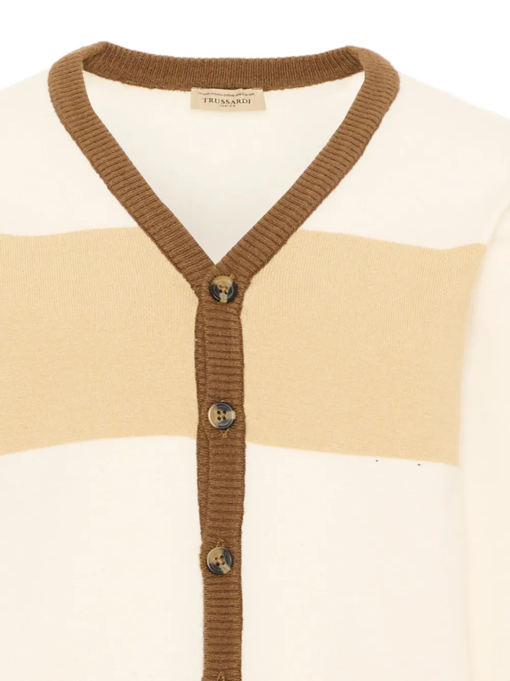 TRUSSARDI JUNIOR Vest met V-hals Beige