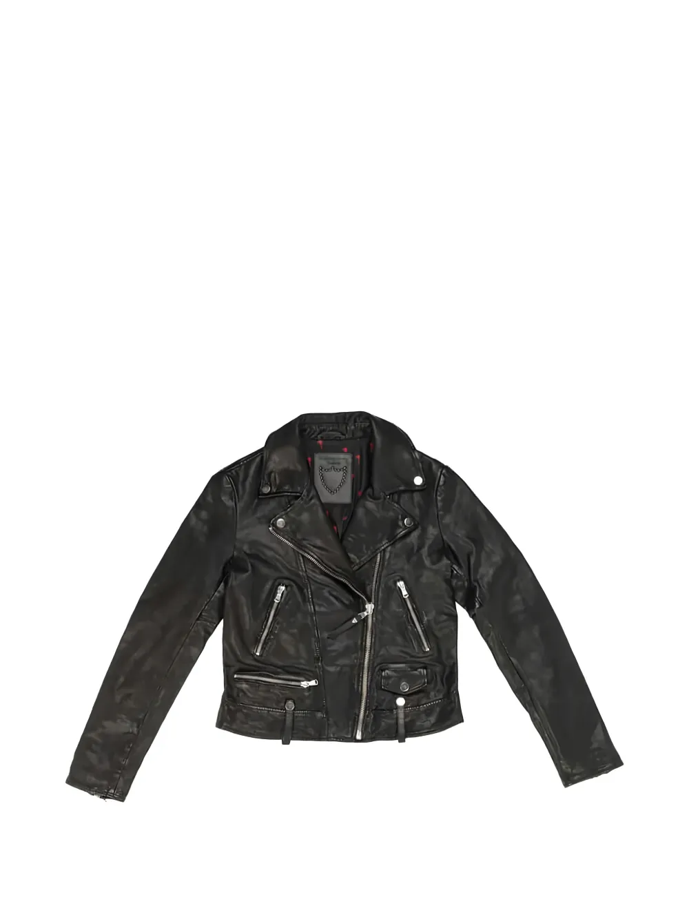 Htc Los Angeles Santa Ana stud-embellished leather jacket - Nero