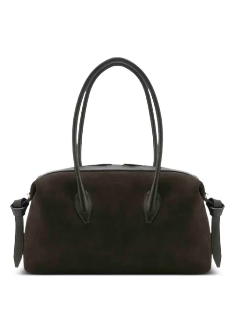 Yuzefi Brioche suede shoulder bag