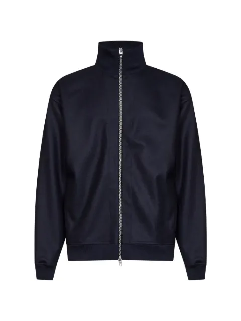 Jil Sander zip-up wool jacket