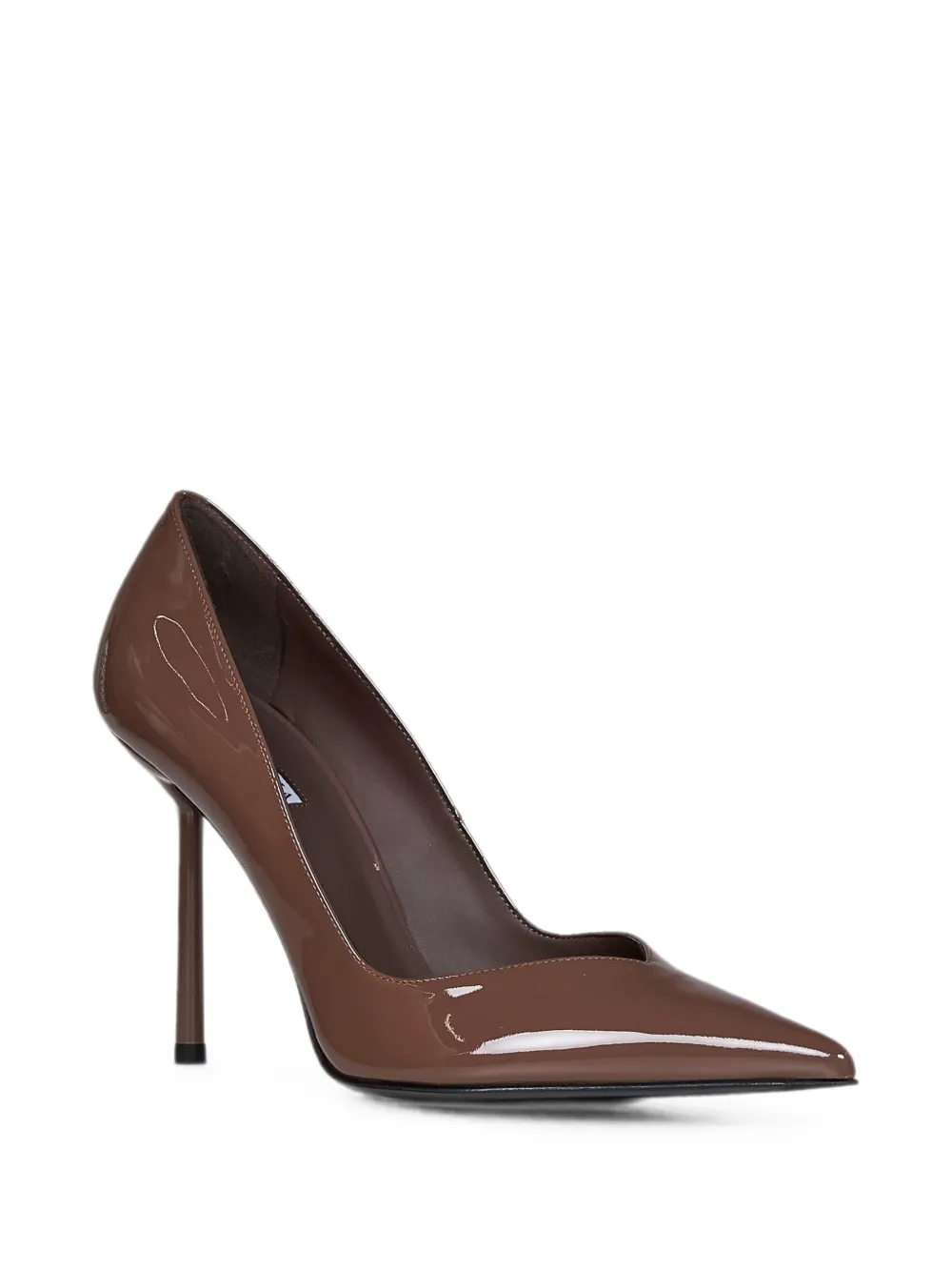 Le Silla leather heeled pumps Bruin