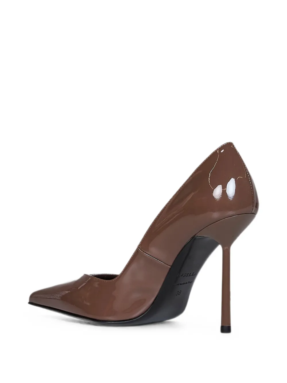 Le Silla leather heeled pumps Bruin