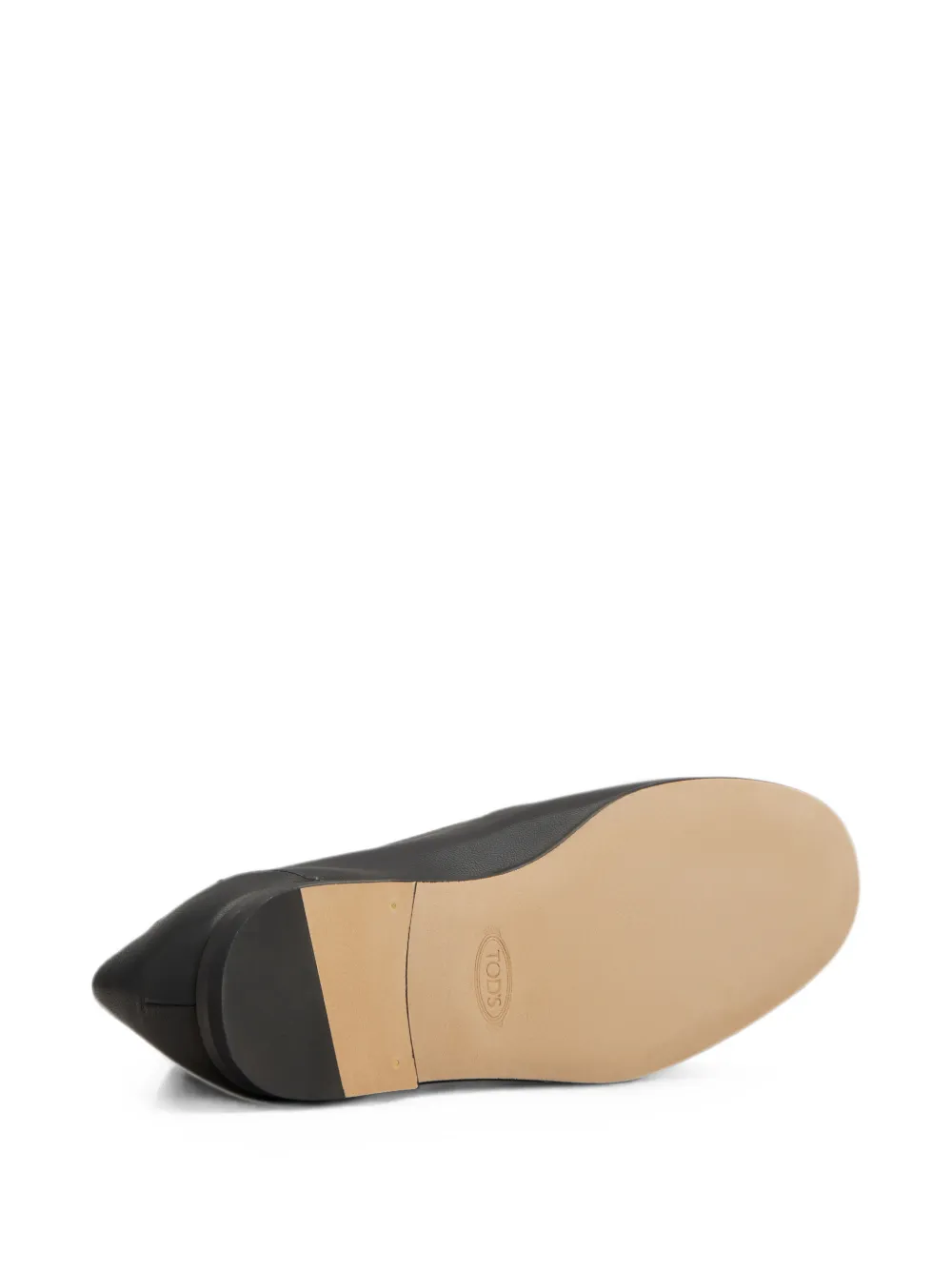 Tod's Loafers van nappa leer Zwart