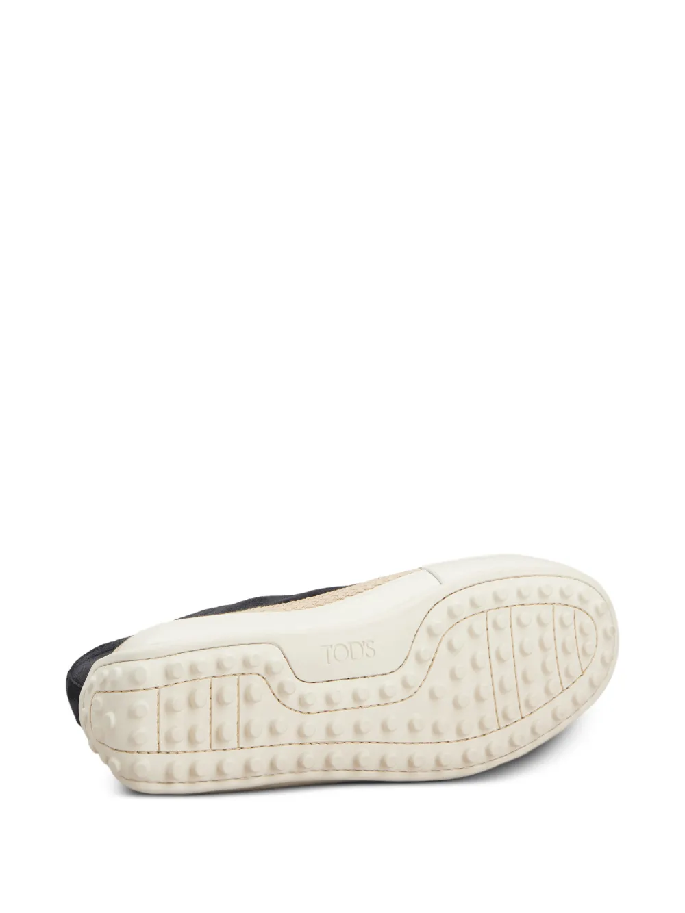 Tod's suede espadrille sneakers Blauw