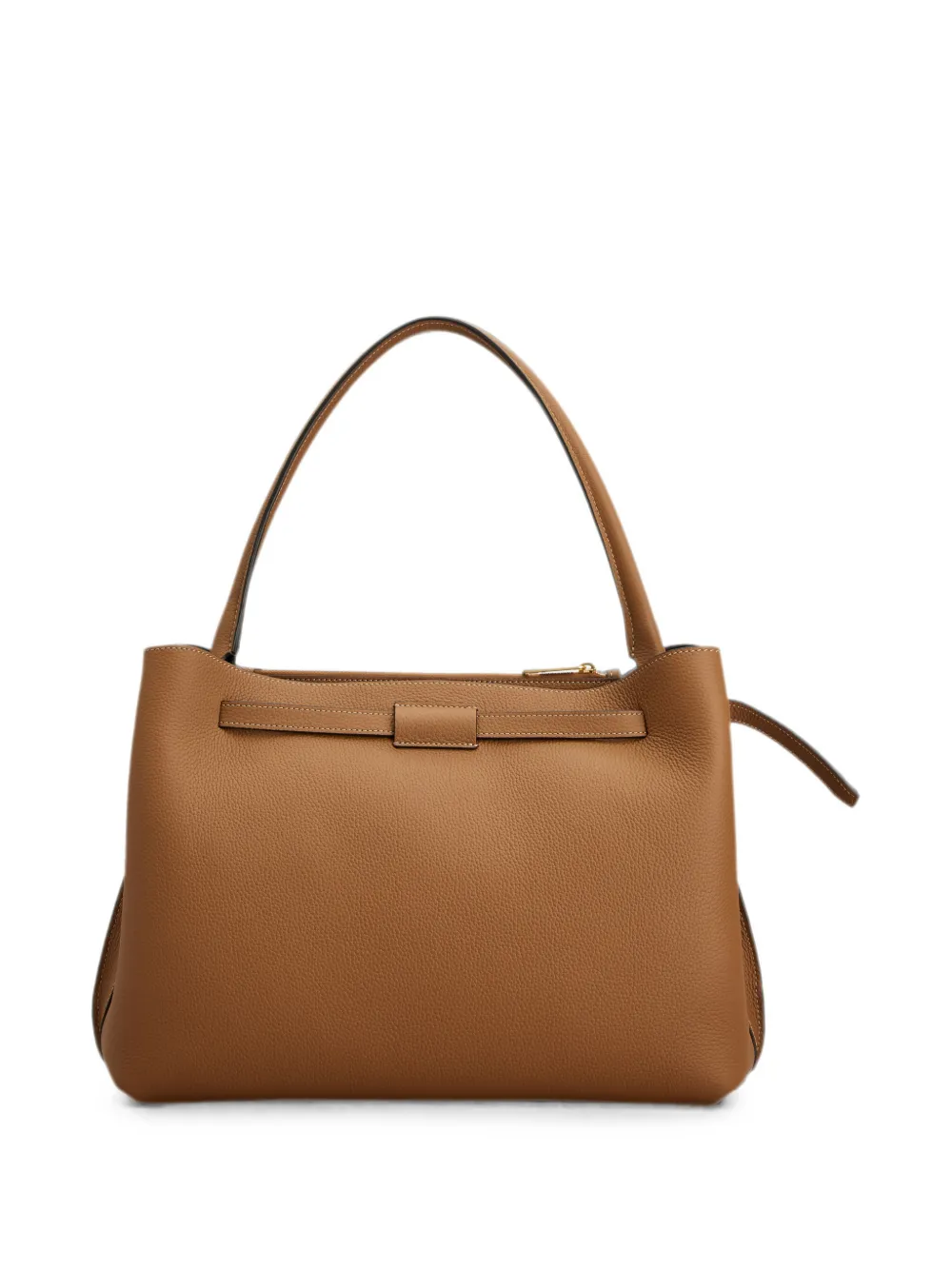 Tod's Kleine T Signature leren handtas Bruin