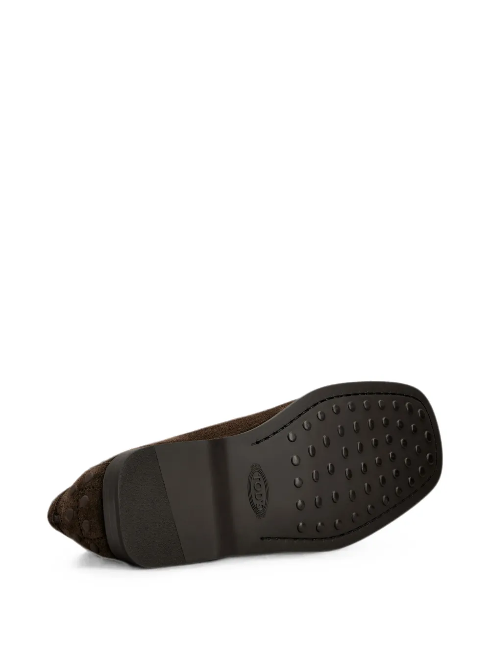 Tod's loafers in suede Bruin