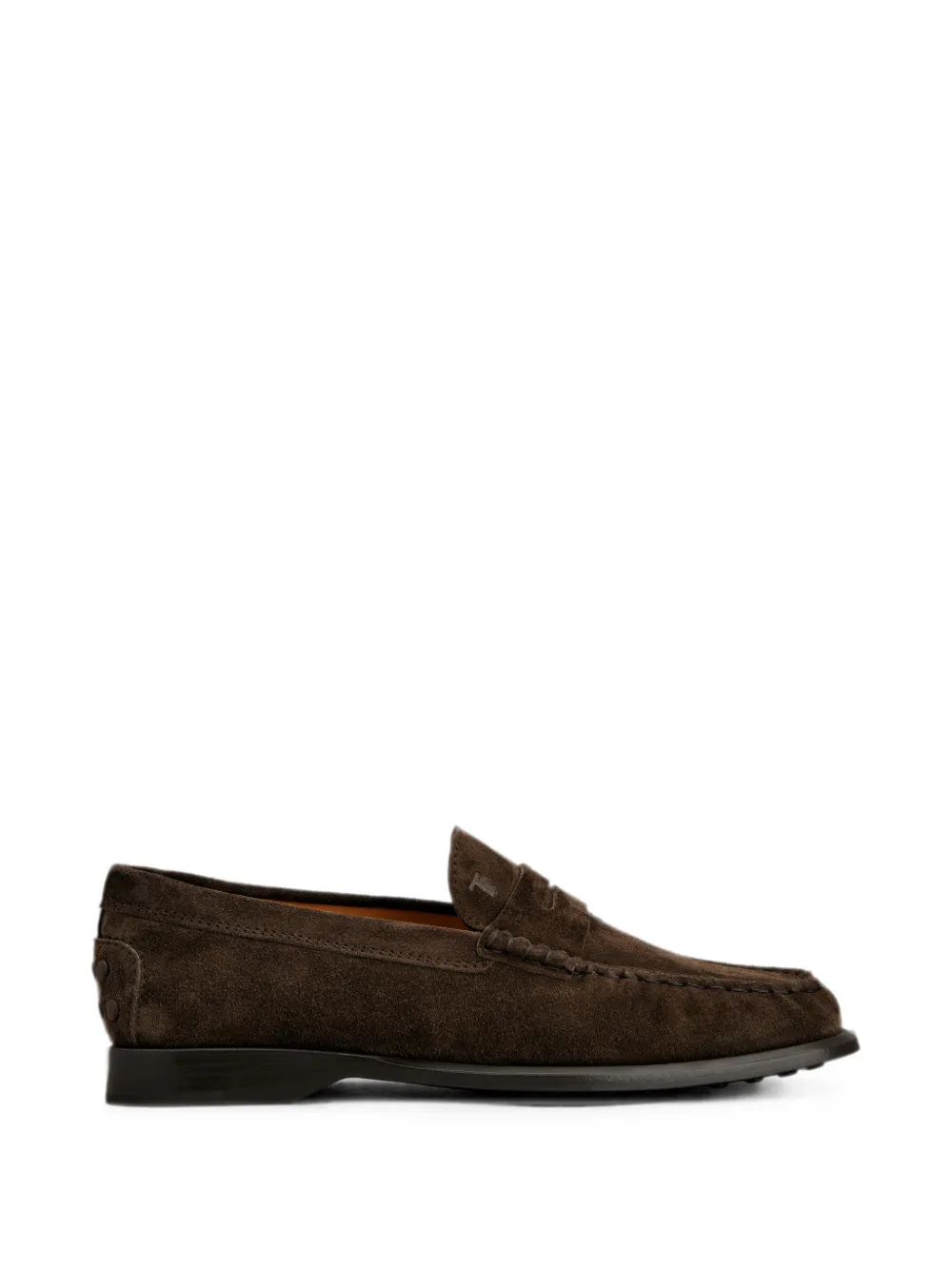 Tod's loafers in suede - Marrone
