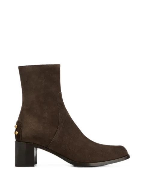 Tod's Gommini-studded suede ankle boots