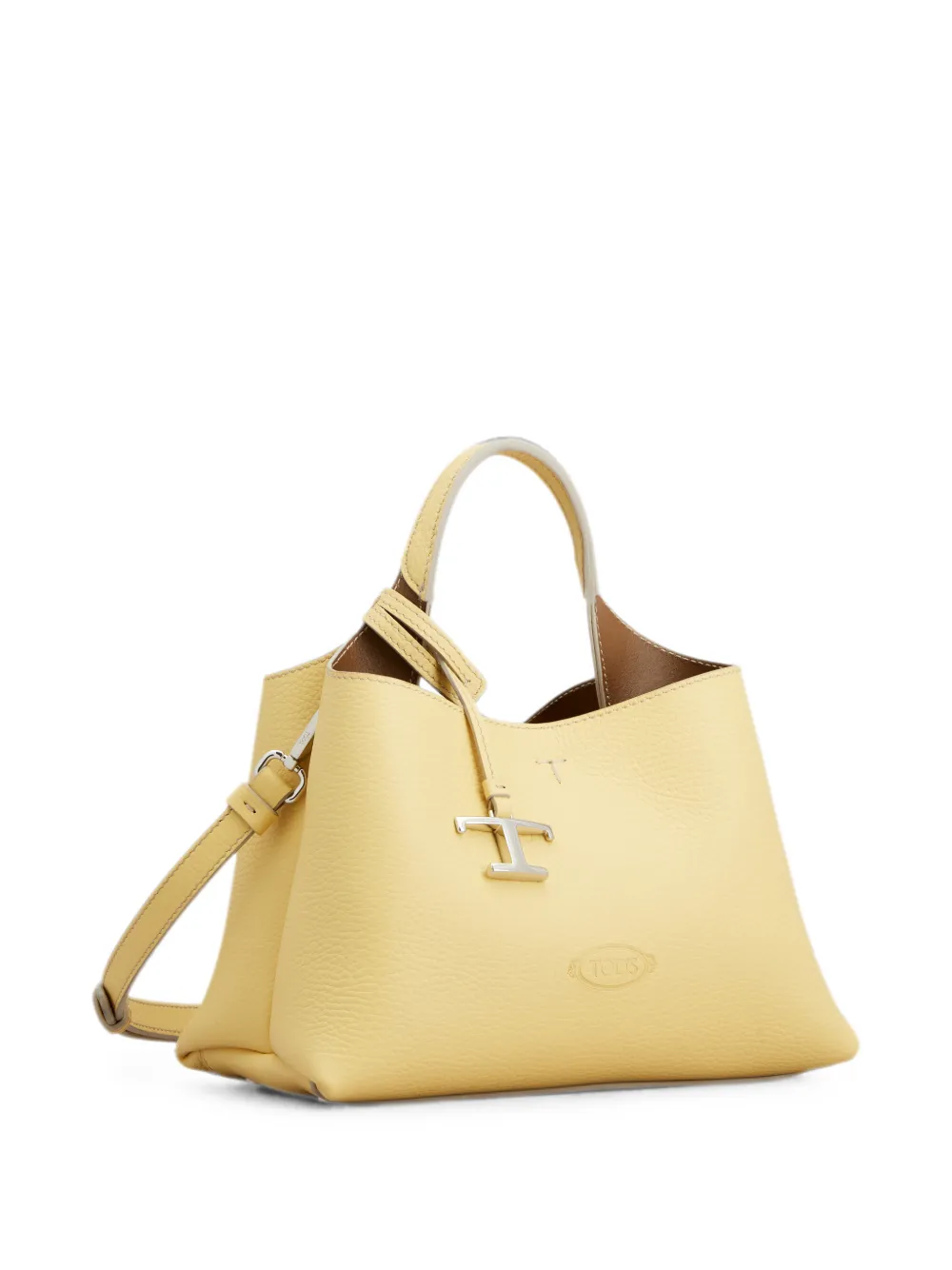 Tod's Leren mini-tas Geel