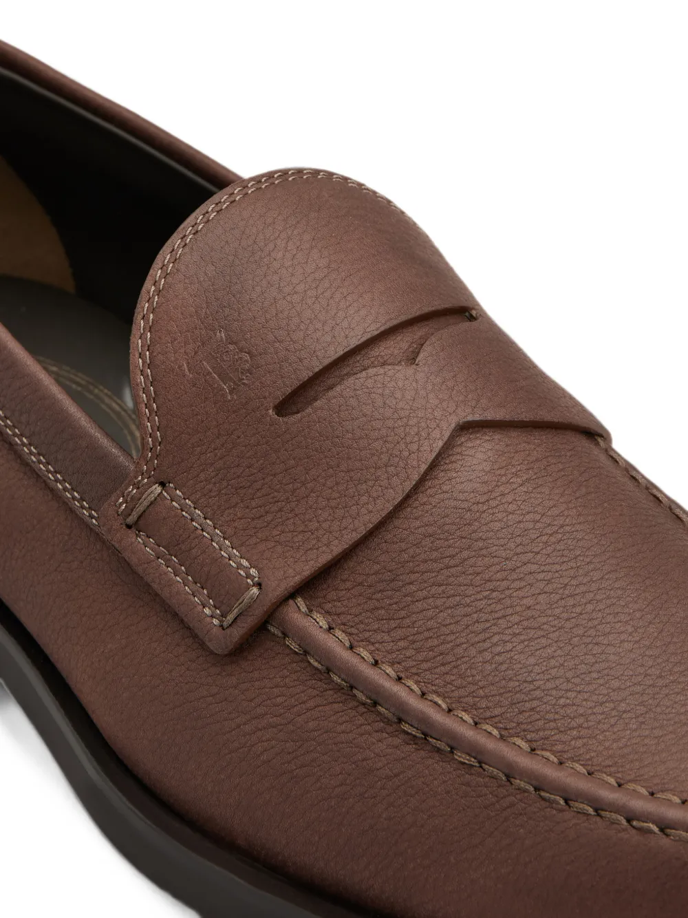 Tod's Leren loafers Bruin