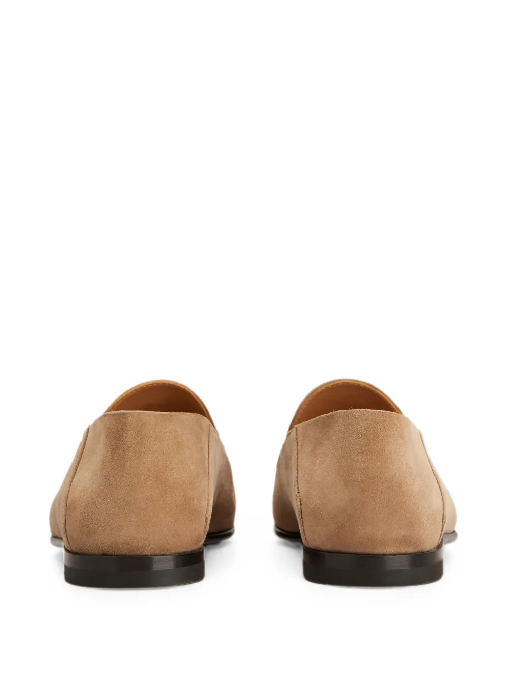 Tod's mule loafers in suede Beige