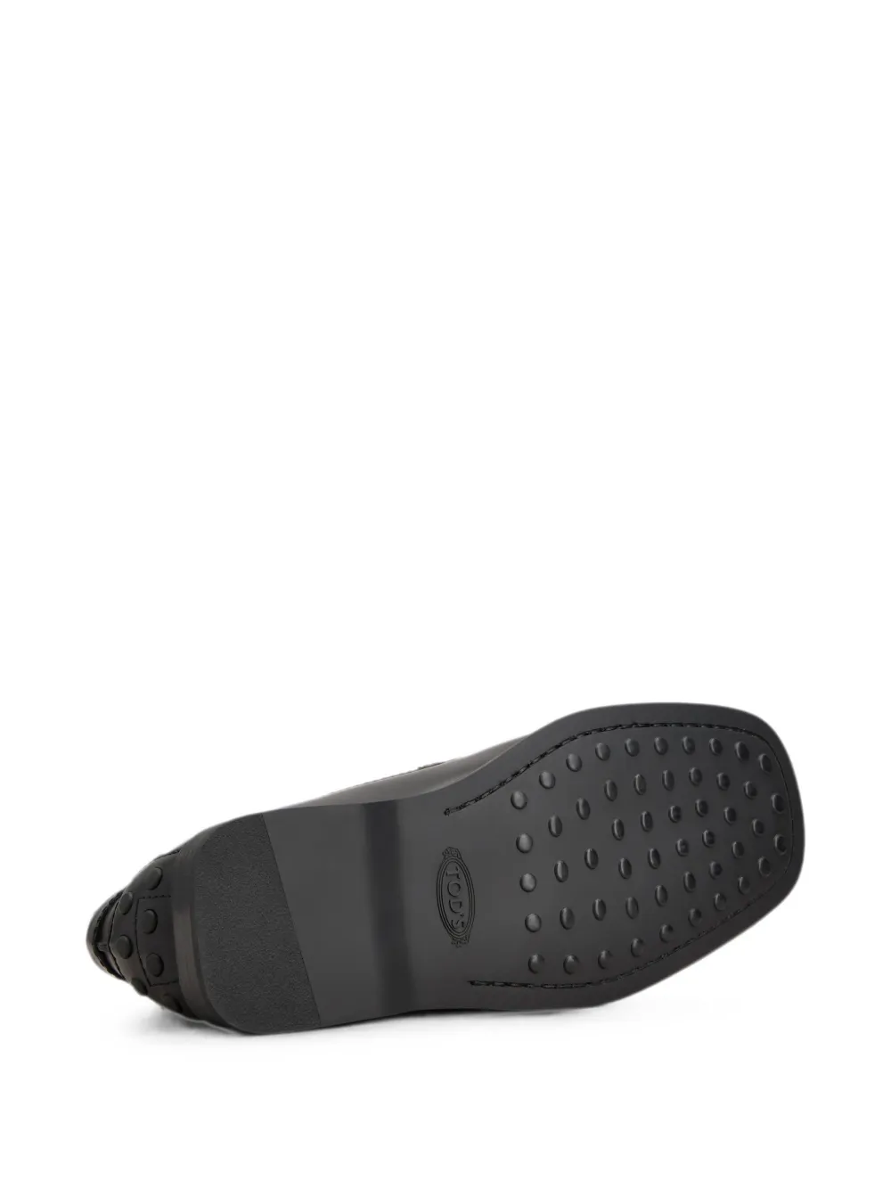 Tod's loafers in leather Zwart