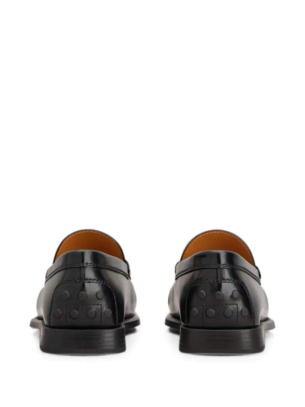 Tod's loafers in leather Zwart