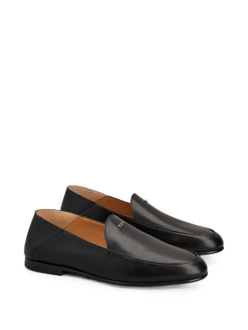 Tod's mule loafers in nappa leather Zwart