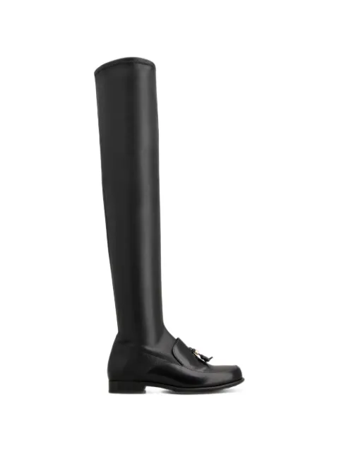 Tod's tassel-detail over-the-knee boots