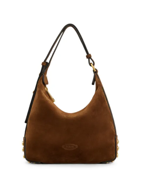 Tod's metal dots mini bag in suede