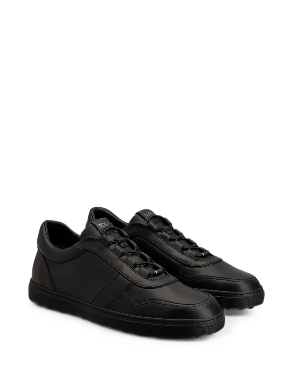 Tod's Sneakers met leren vlakken Zwart