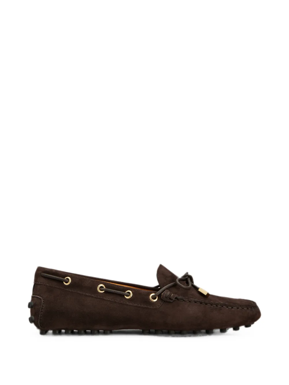 Tod's Gommino loafers in suede - Braun