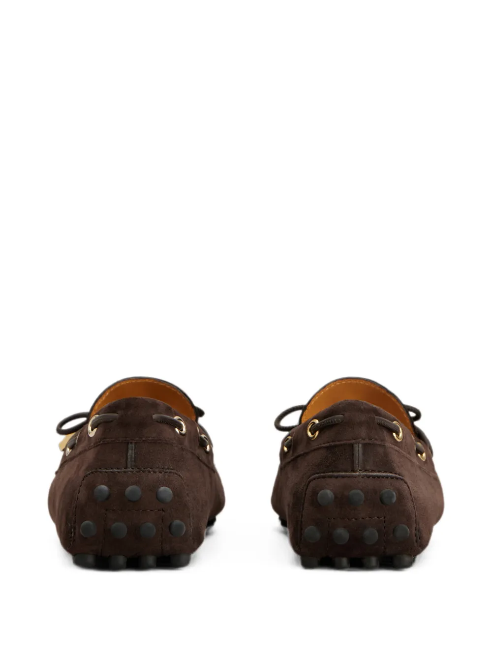 Tod's Gommino suède loafers Bruin