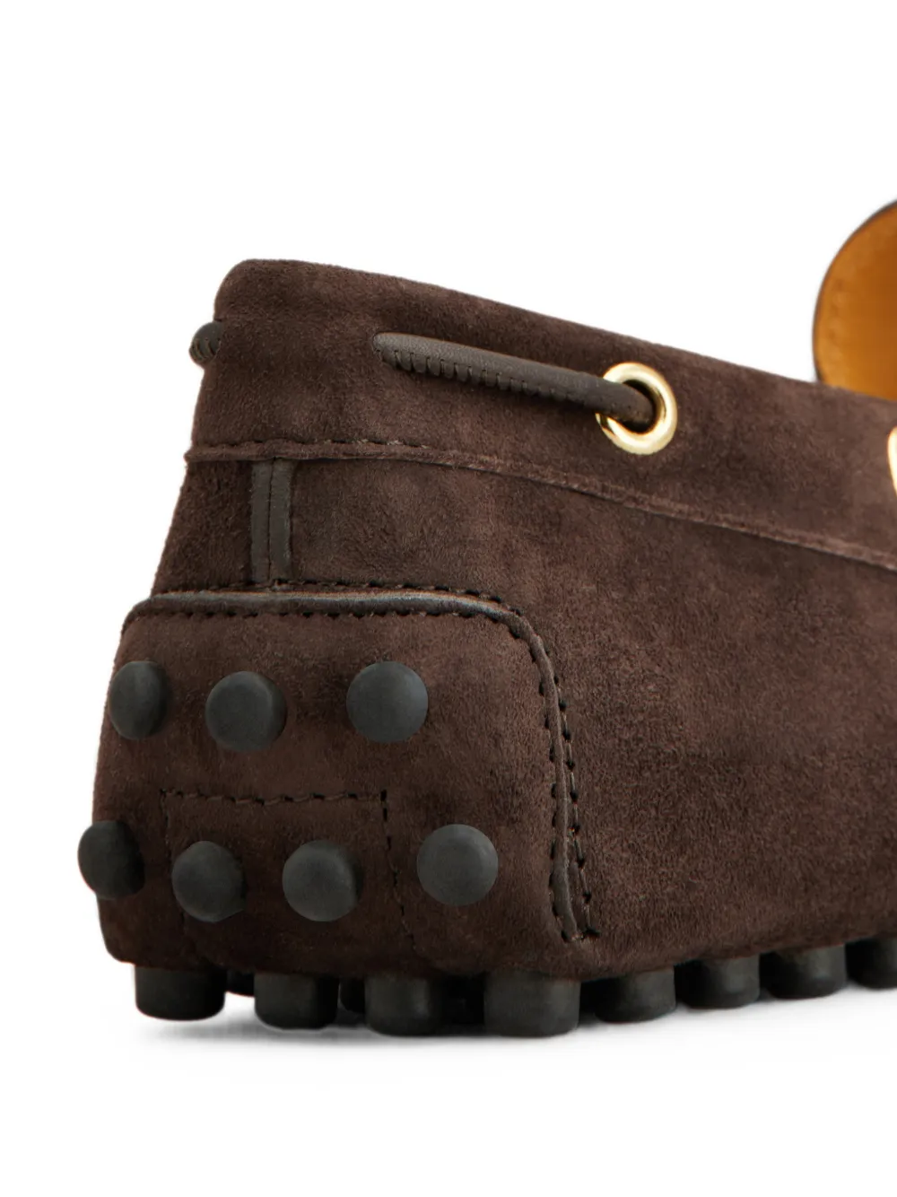 Tod's Gommino suède loafers Bruin