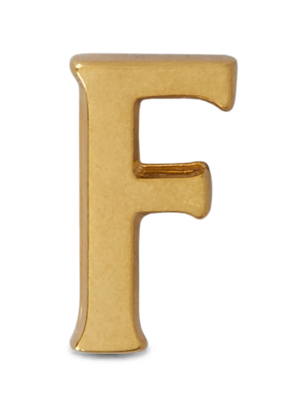 Tod's ^ F-Buchstabenanhänger - Gold