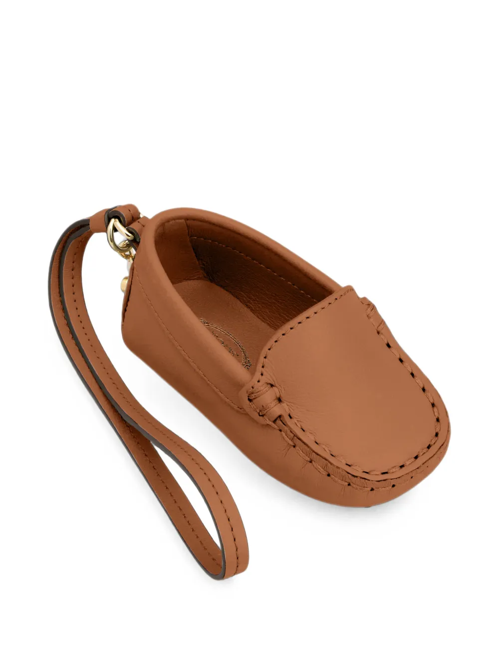 Tod's Gommino leren tassenbedel Bruin