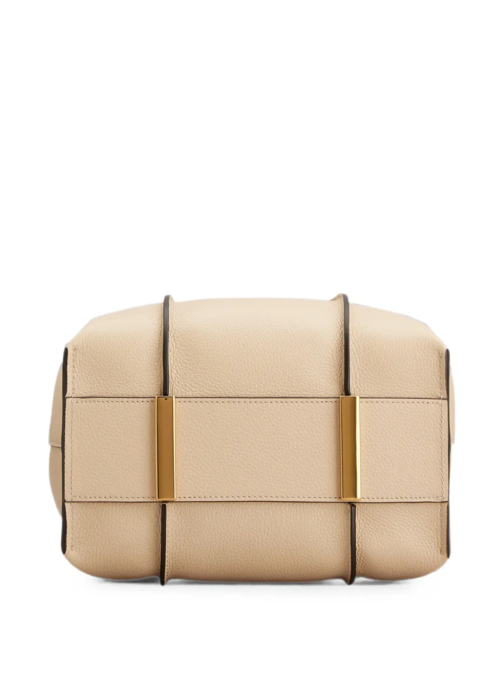 Tod's T Timeless leren mini-shopper Beige