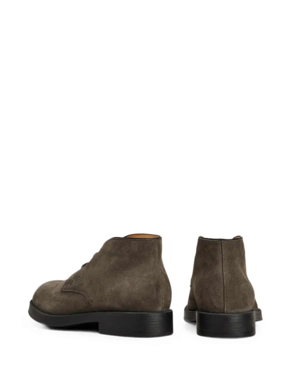 Tod's desert boots in suede Groen