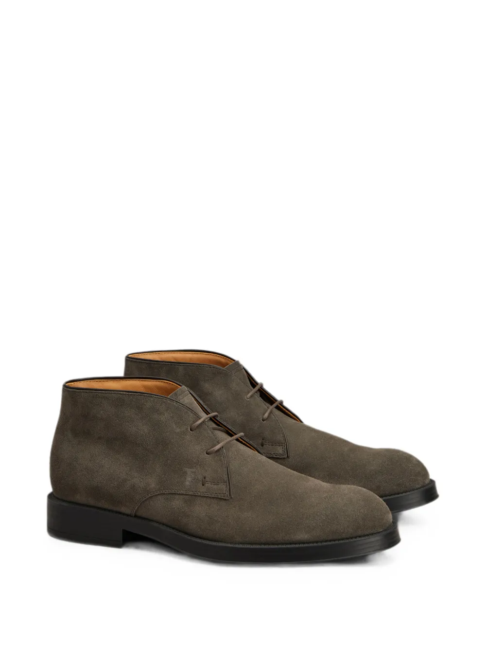 Tod's desert boots in suede Groen