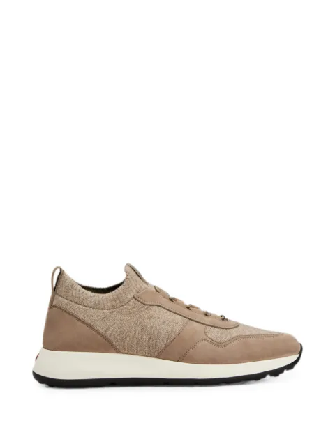 Tod's Tênis de lã mista com recorte de camurça