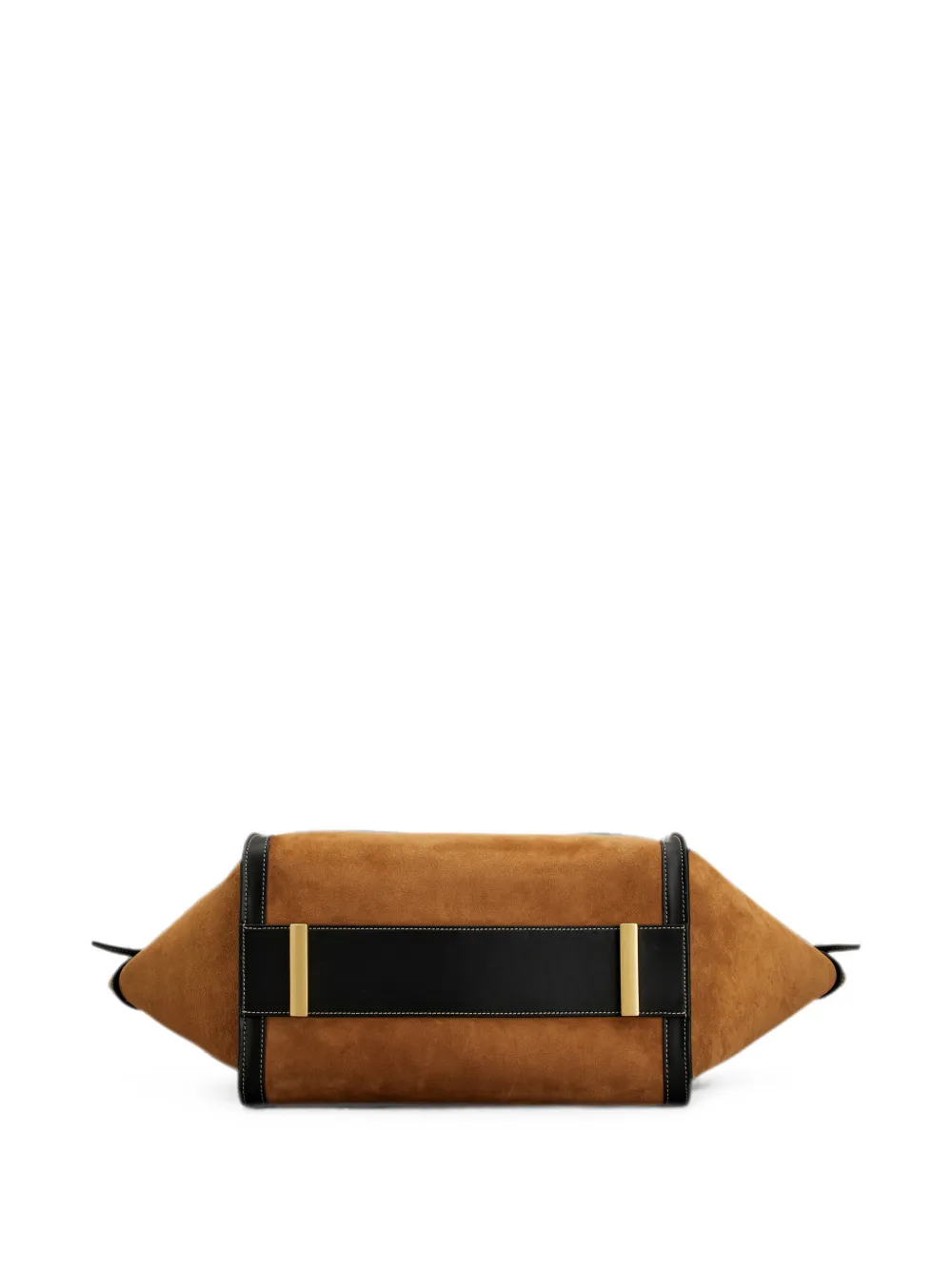 Tod's Medium T Signature suède shopper Bruin